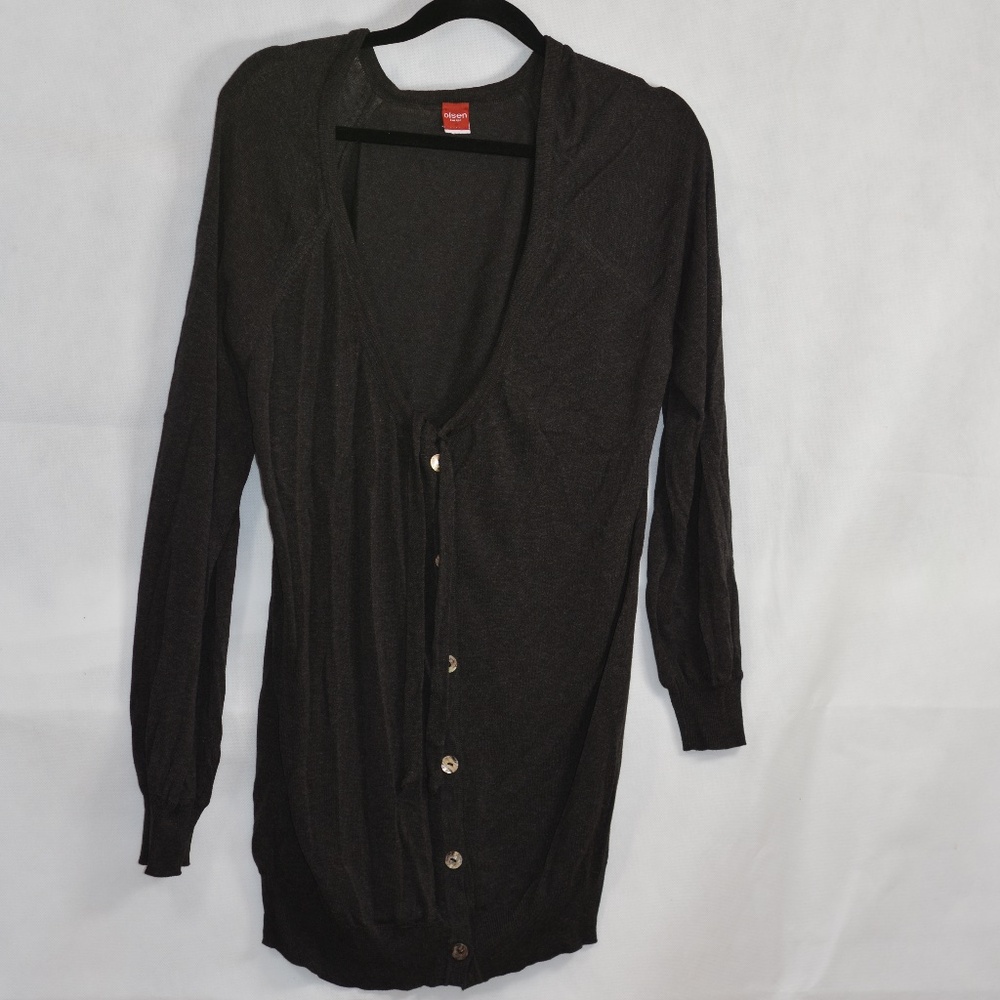 Olsen Cardigan Grey Sz L
